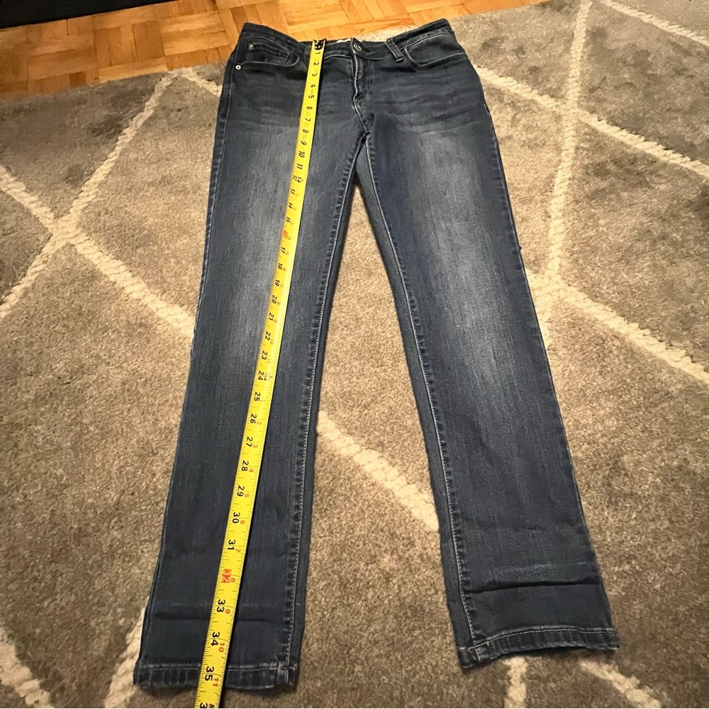 Kensie Dark Blue Straight Leg Jeans